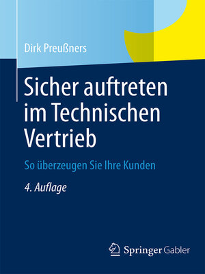 cover image of Sicher auftreten im Technischen Vertrieb